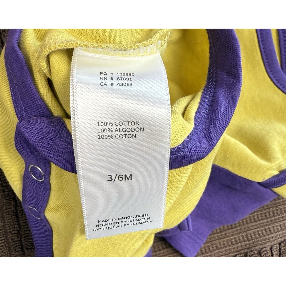 Orlando City MLS Soccer Infant Baby Bodysuit Size 3-6 Months Romper Creeper NWOT - Picture 3 of 4